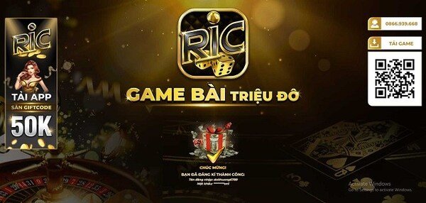 ricwin-cong-game-bai-trieu-do